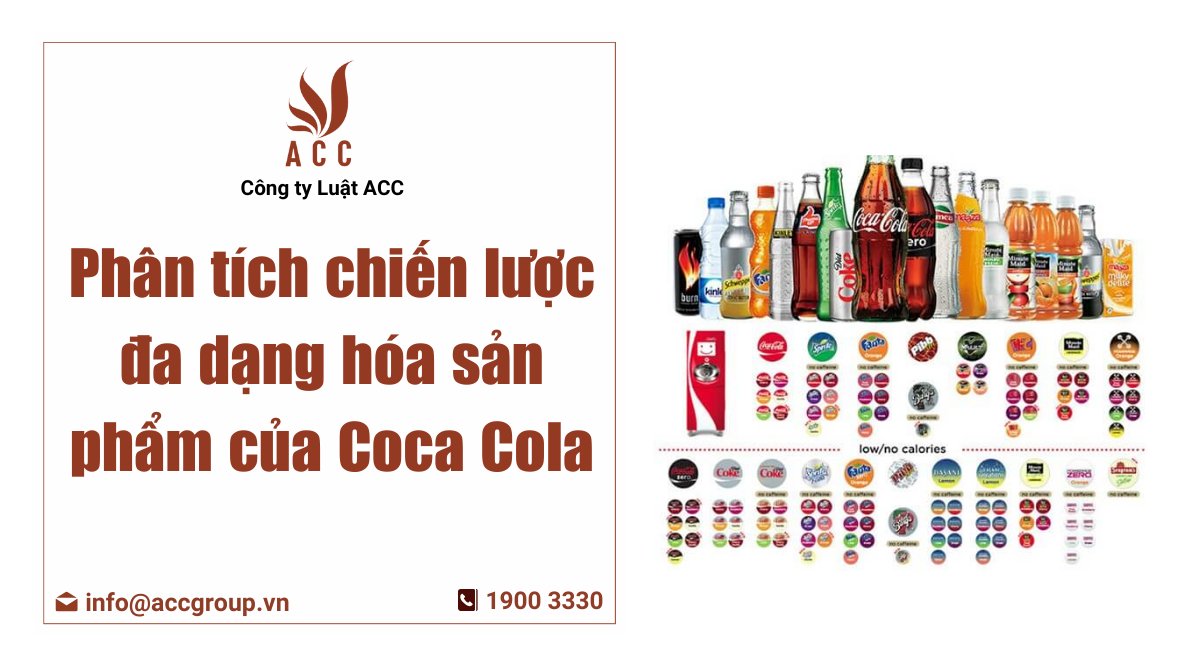 chiến lược đa dạng hóa sản phẩm của Coca Cola