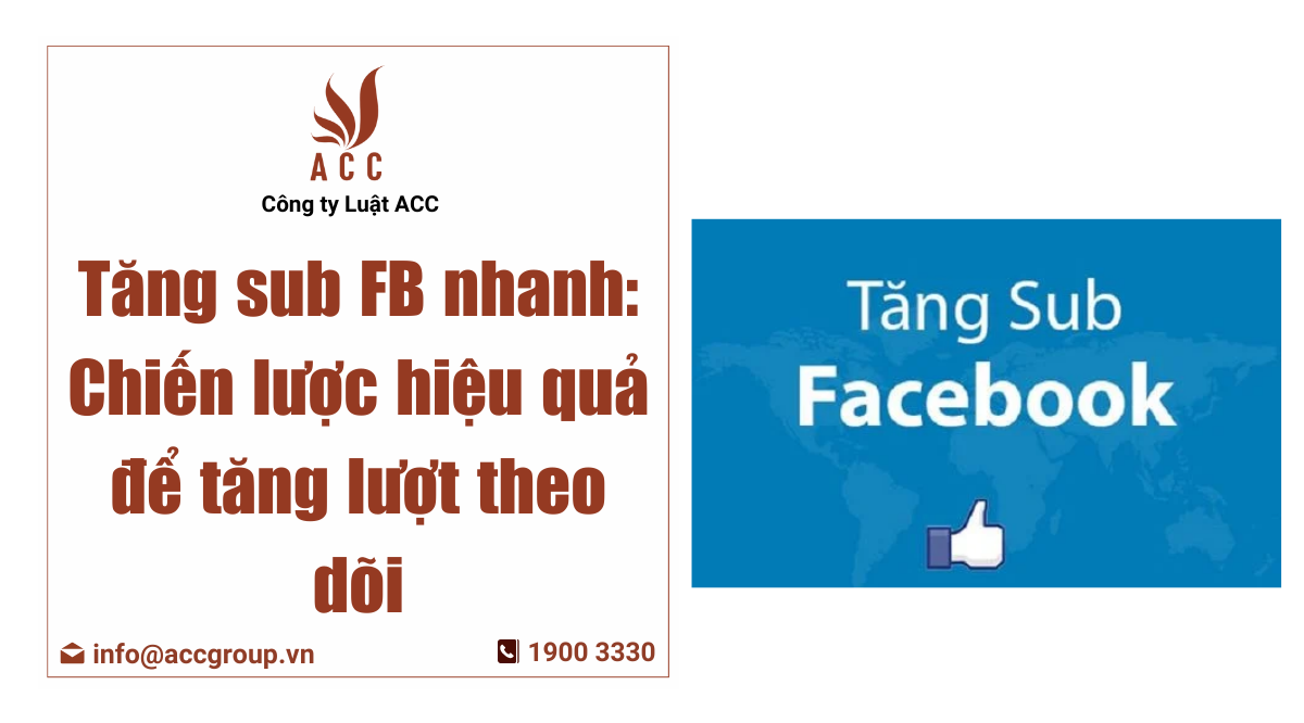 Tăng sub FB nhanh