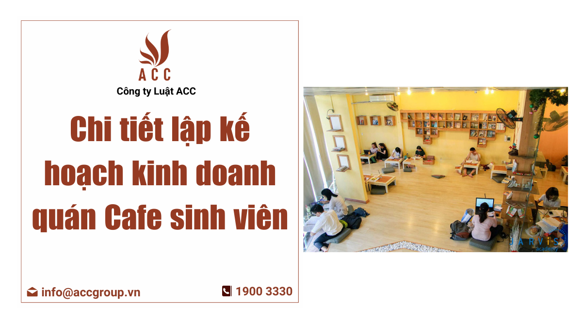 lập kế hoạch kinh doanh quán cafe sinh viên