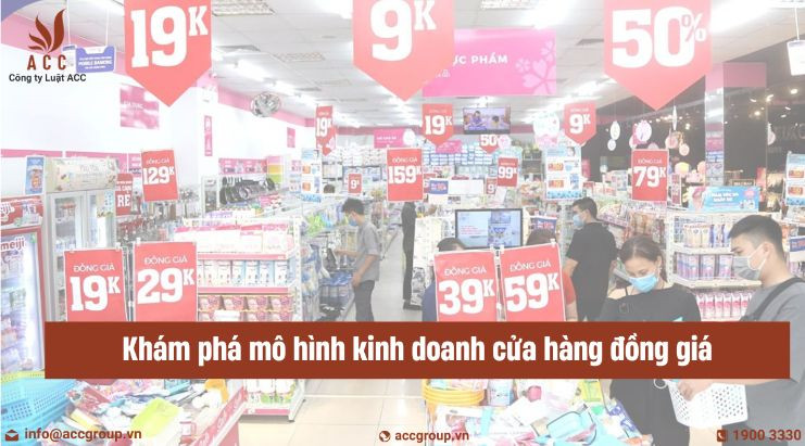 mô hình kinh doanh cửa hàng đồng giá