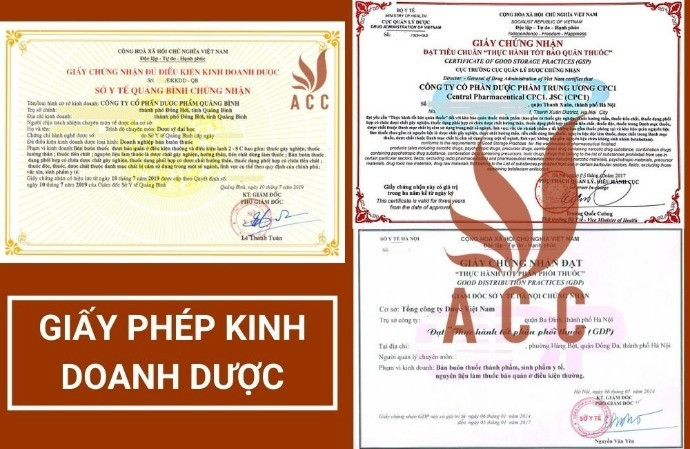 Giấy phép kinh doanh dược