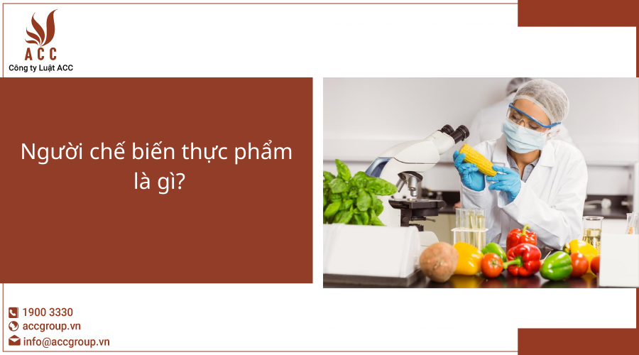 Người chế biến thực phẩm