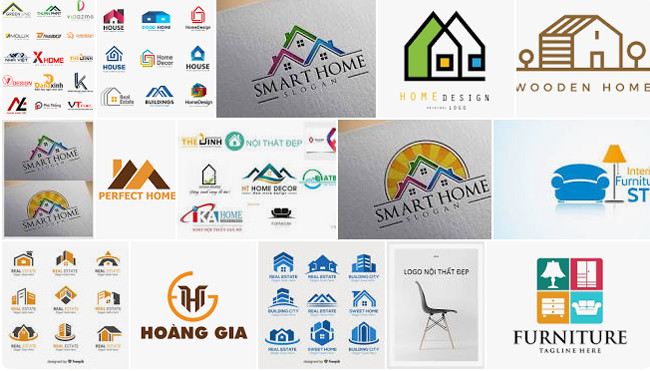 Dịch vụ thiết kế logo công ty nội thất chuyên nghiệp - ấn tượng
