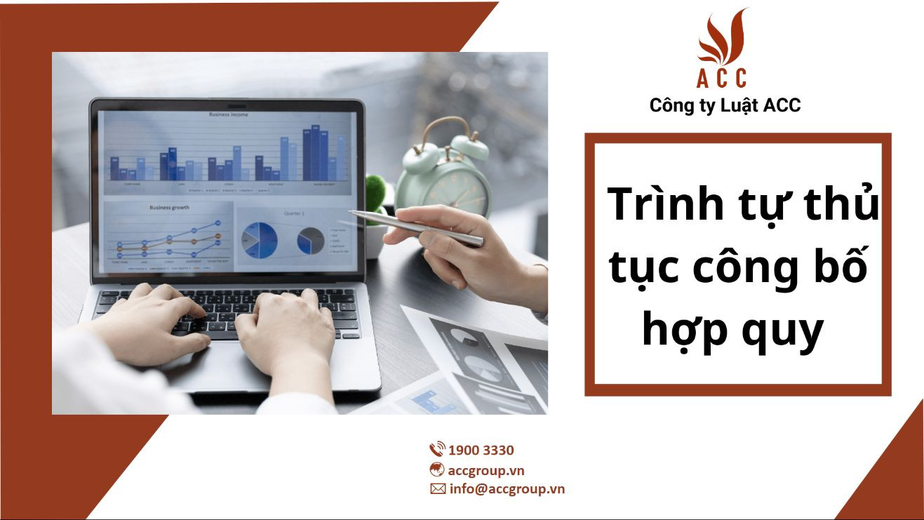 trình tự thủ tục công bố hợp quy