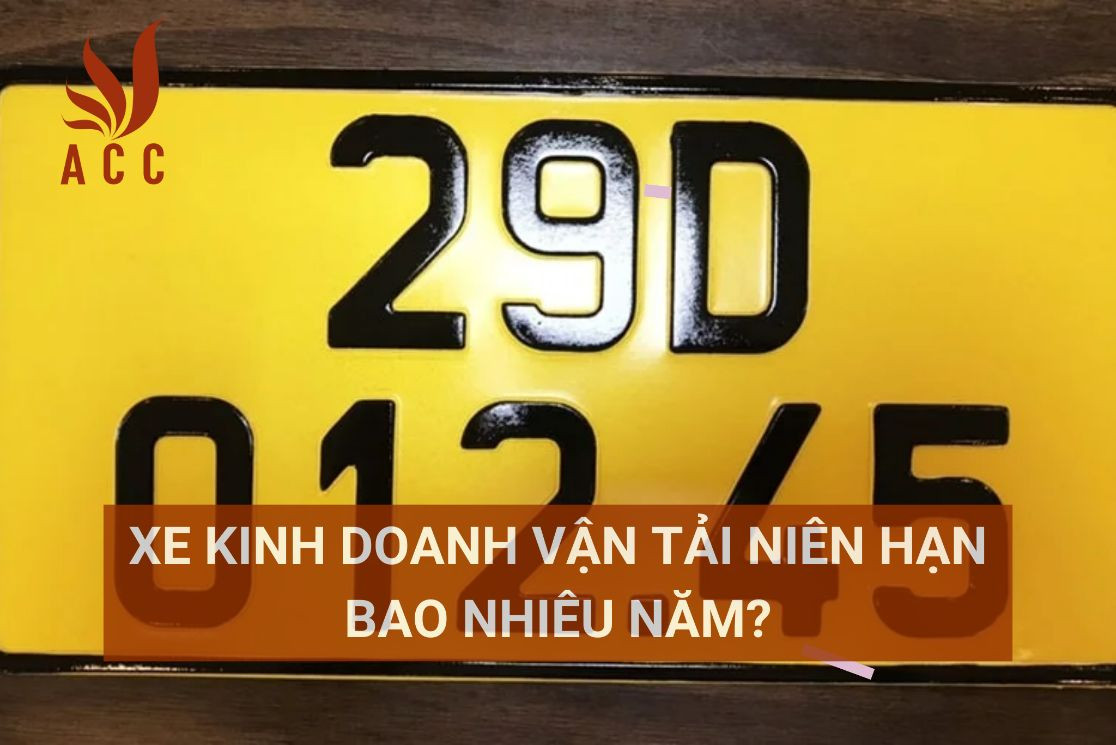 Xe kinh doanh vận tải niên hạn bao nhiêu năm?