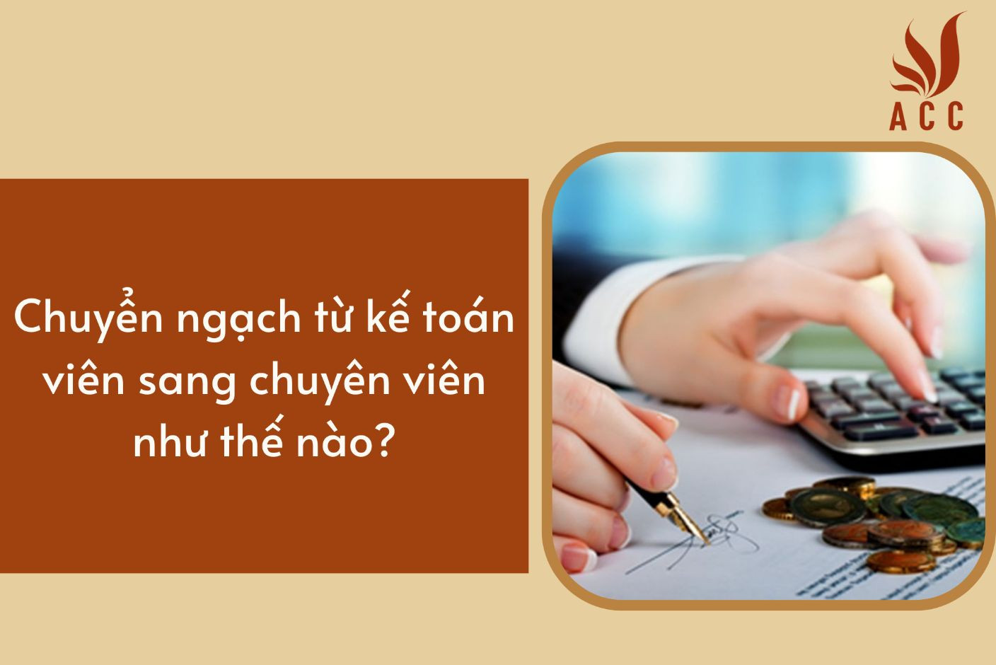 Chuyển ngạch từ kế toán viên sang chuyên viên như thế nào?
