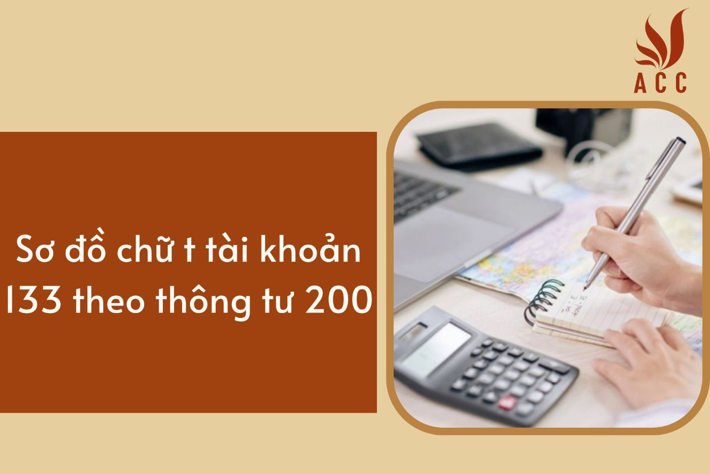 Sơ đồ chữ t tài khoản 133 theo thông tư 200