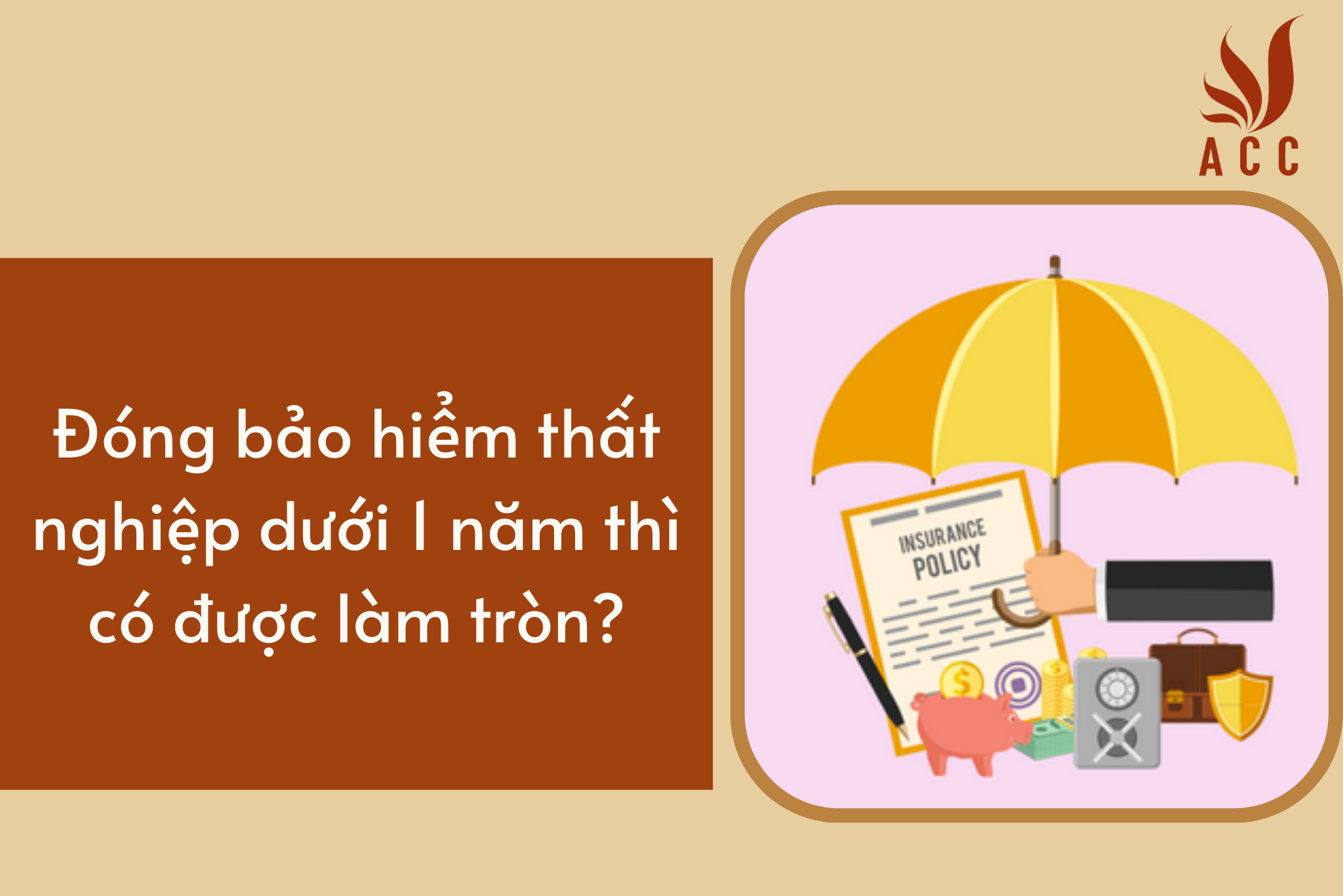 Đóng bảo hiểm thất nghiệp dưới 1 năm thì có được làm tròn?