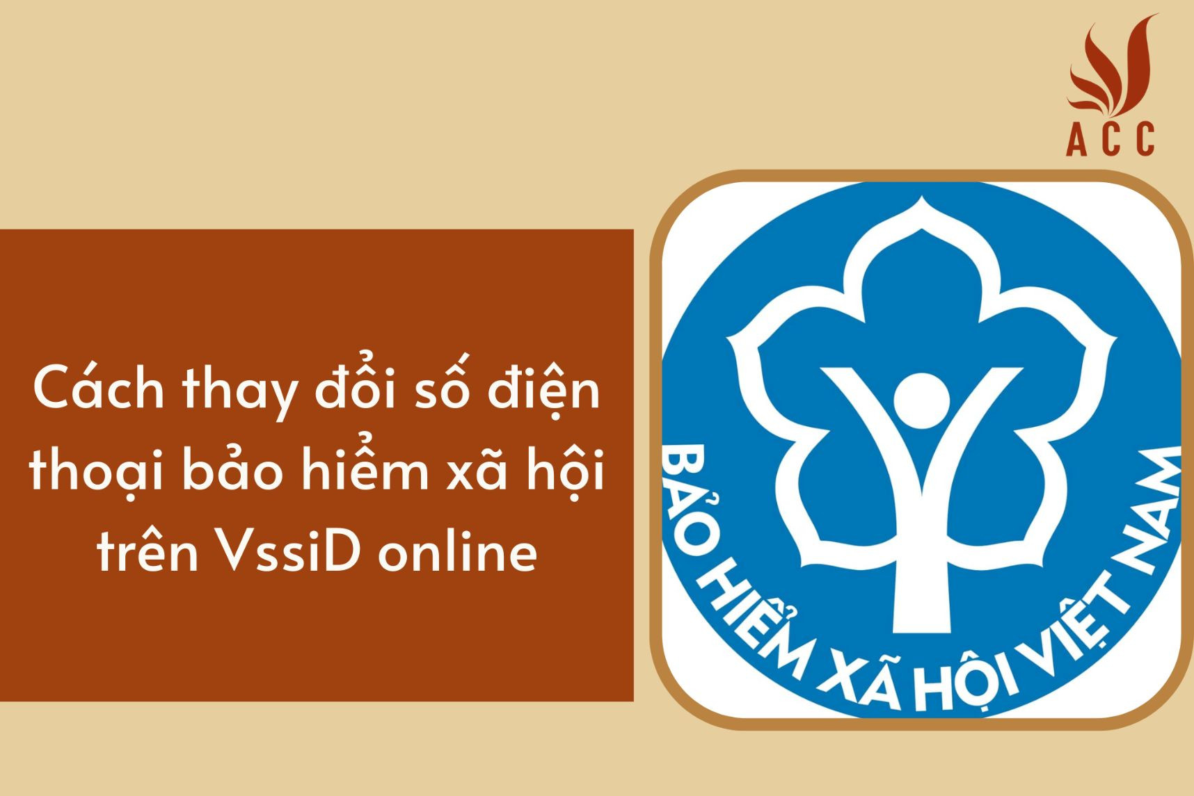 Cách thay đổi số điện thoại bảo hiểm xã hội trên VssiD online
