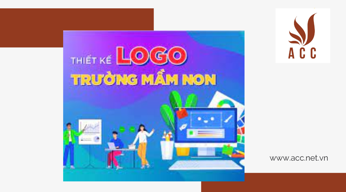 thiết kế logo mầm non