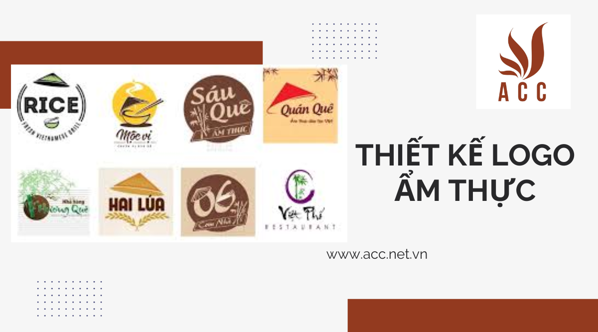 thiết kế logo ẩm thực