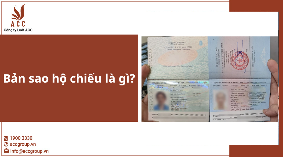 Bản sao hộ chiếu là gì?