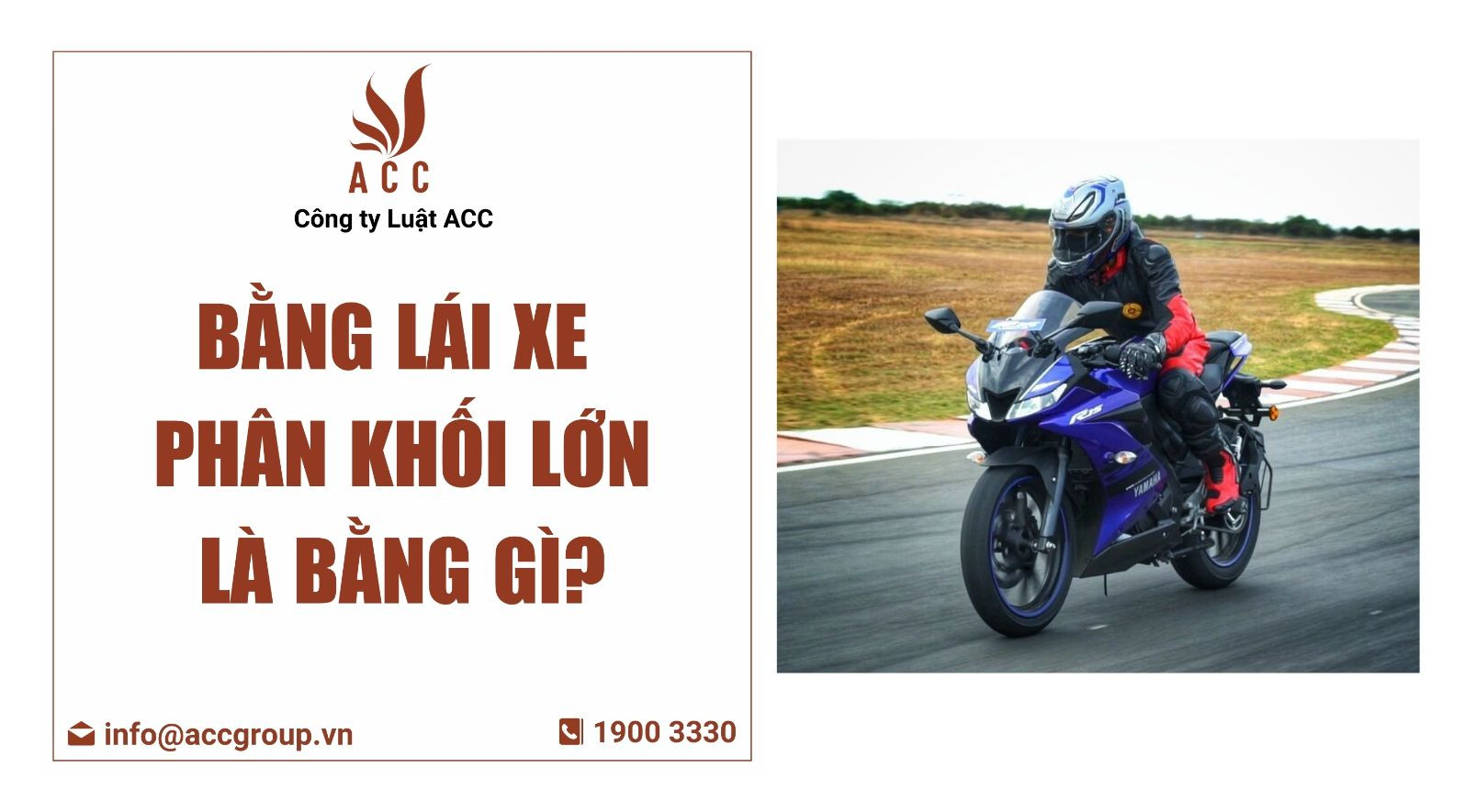 bằng lái xe phân khối lớn