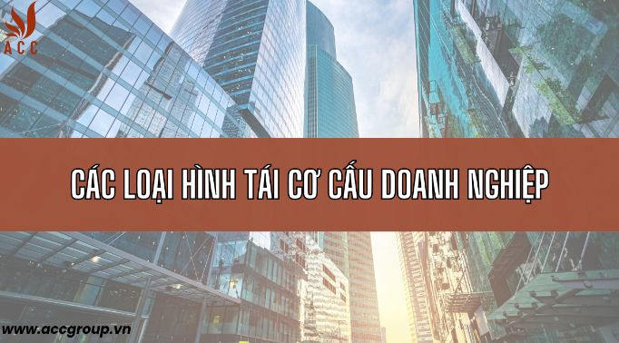 Các loại hình tái cơ cấu doanh nghiệp