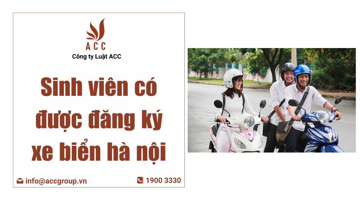 Sinh viên có được đăng ký xe biển hà nội