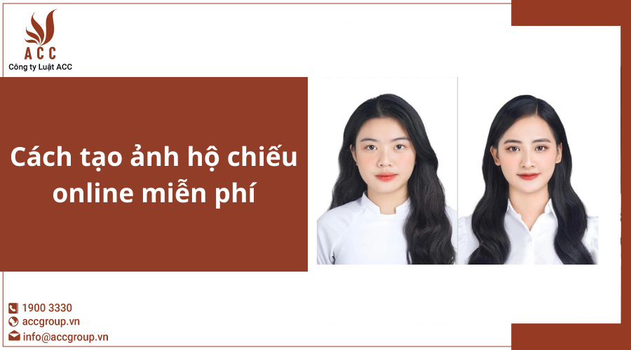 Cách tạo ảnh hộ chiếu online miễn phí