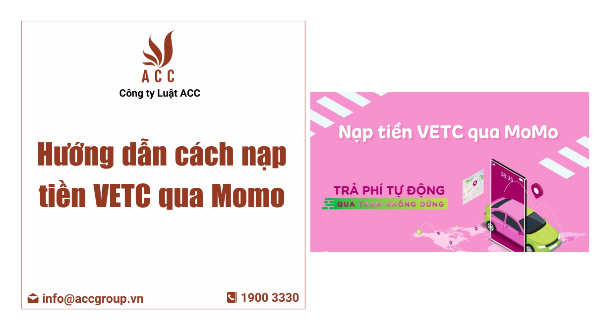 cách nạp tiền vetc qua momo