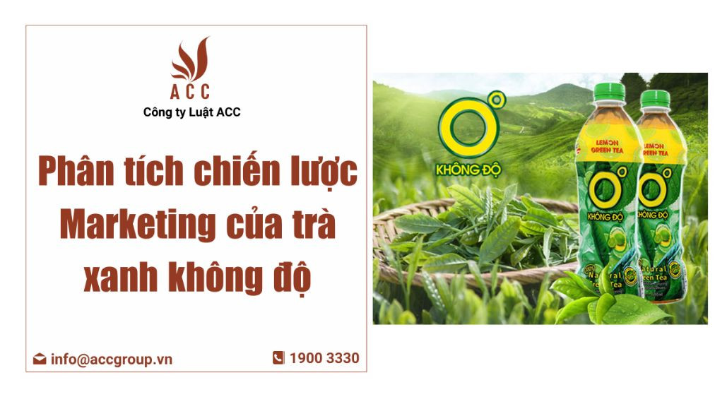 chiến lược marketing của trà xanh không độ