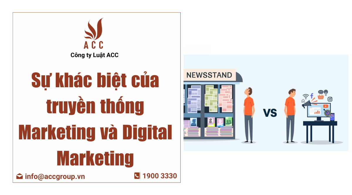 so sánh marketing truyền thống và marketing điện tử