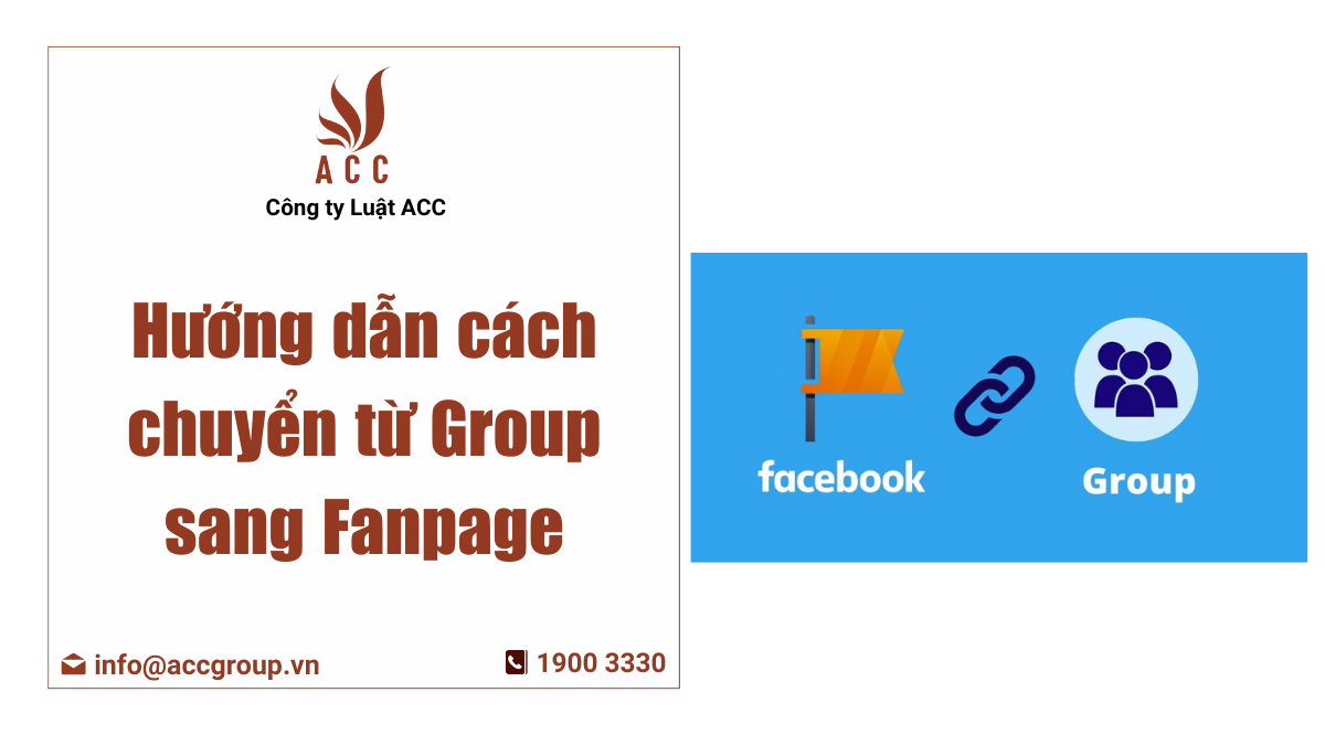 chuyển từ group sang fanpage