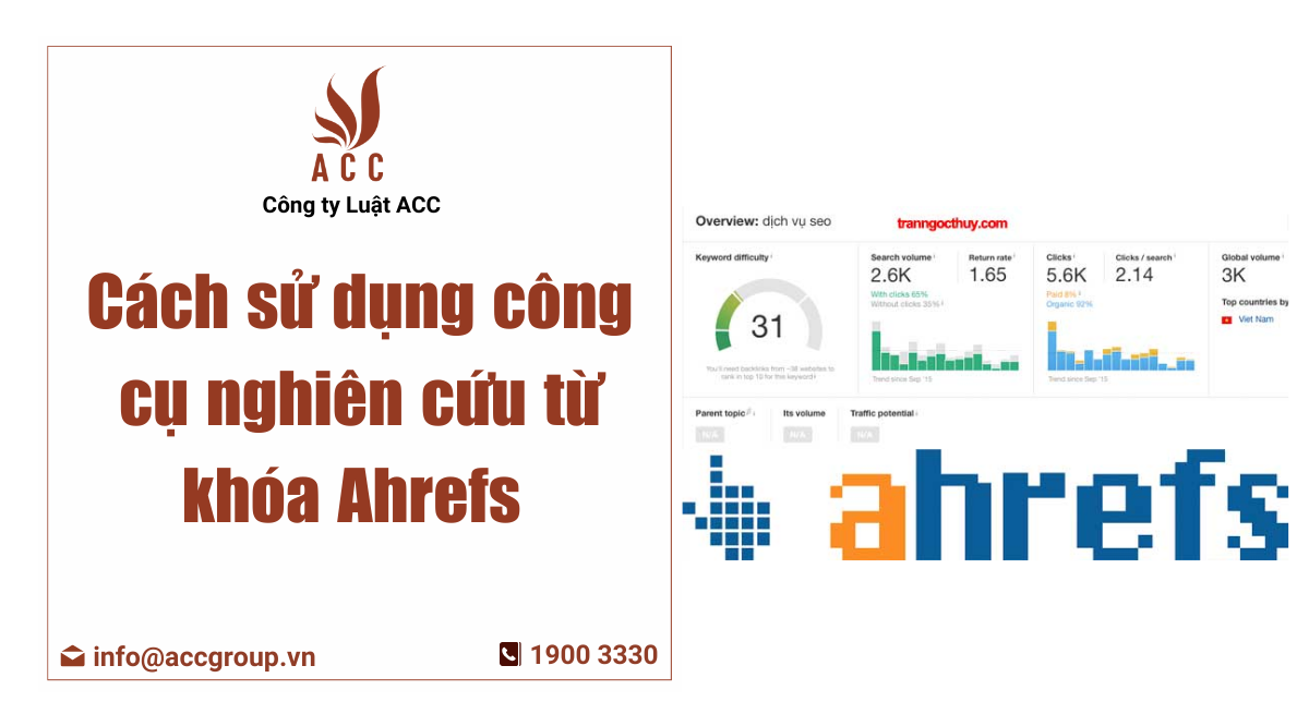 công cụ nghiên cứu từ khóa ahrefs
