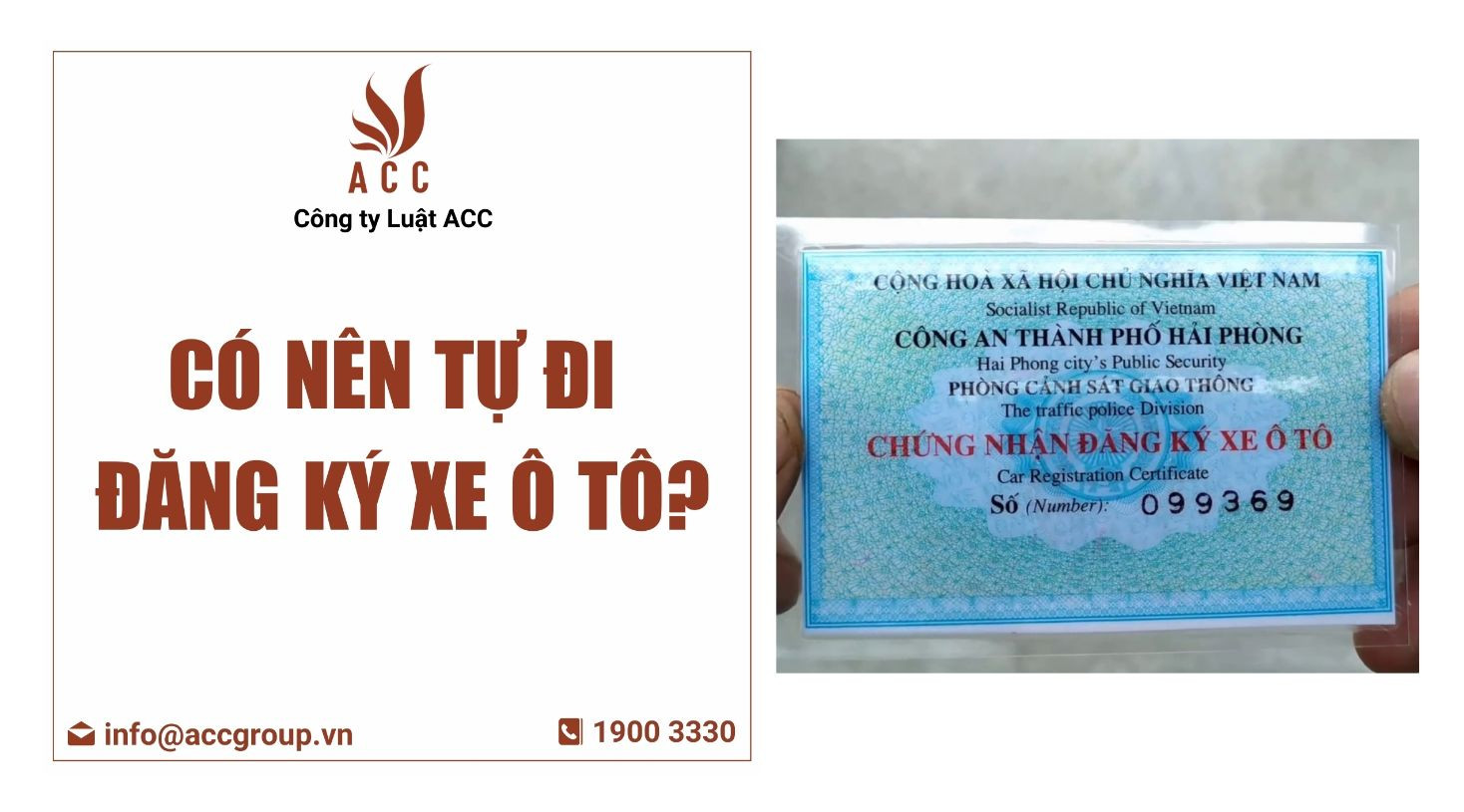 Có nên tự đi đăng ký xe ô tô?