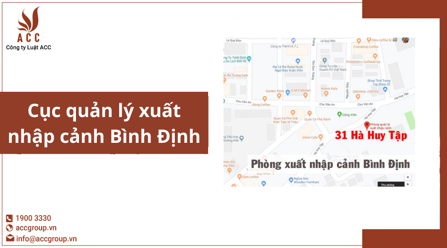 Cục quản lý xuất nhập cảnh Bình Định