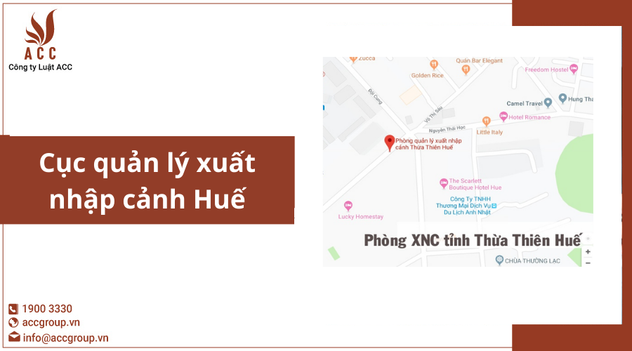 Cục quản lý xuất nhập cảnh Huế