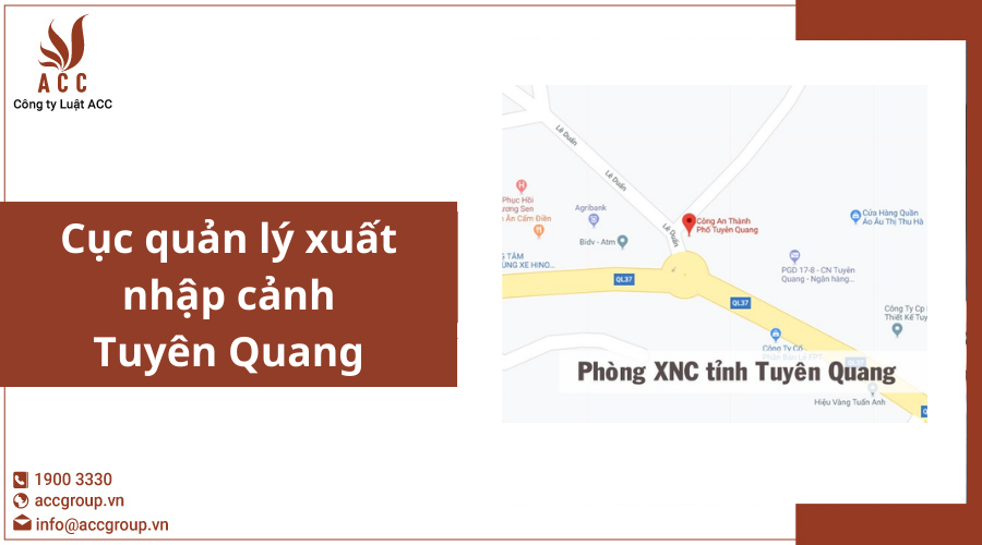 Cục quản lý xuất nhập cảnh Tuyên Quang