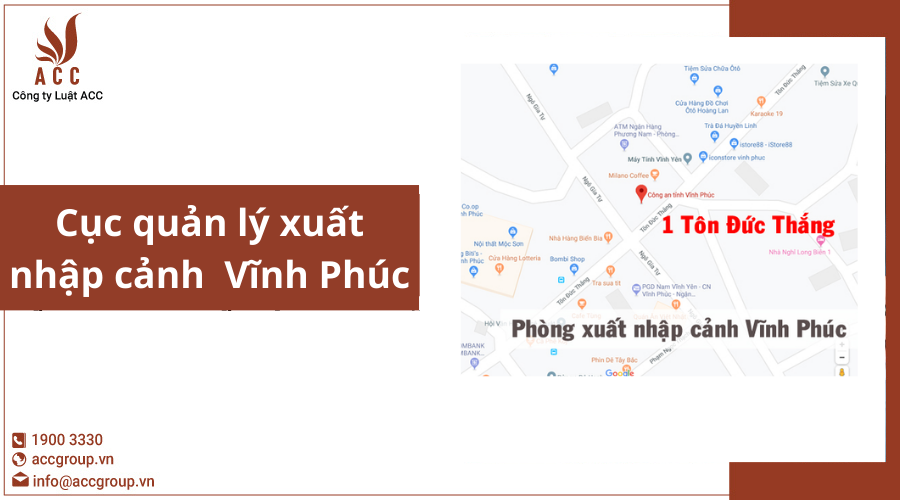 Cục quản lý xuất nhập cảnh Vĩnh Phúc