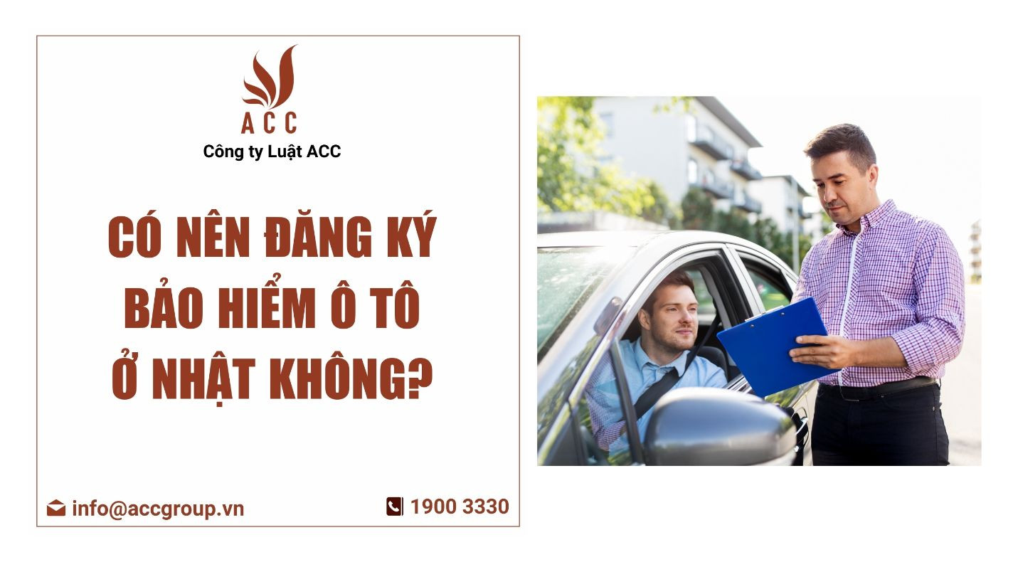 đăng ký bảo hiểm ô tô ở nhật