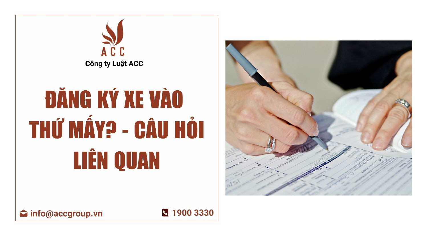 đăng ký xe vào thứ mấy