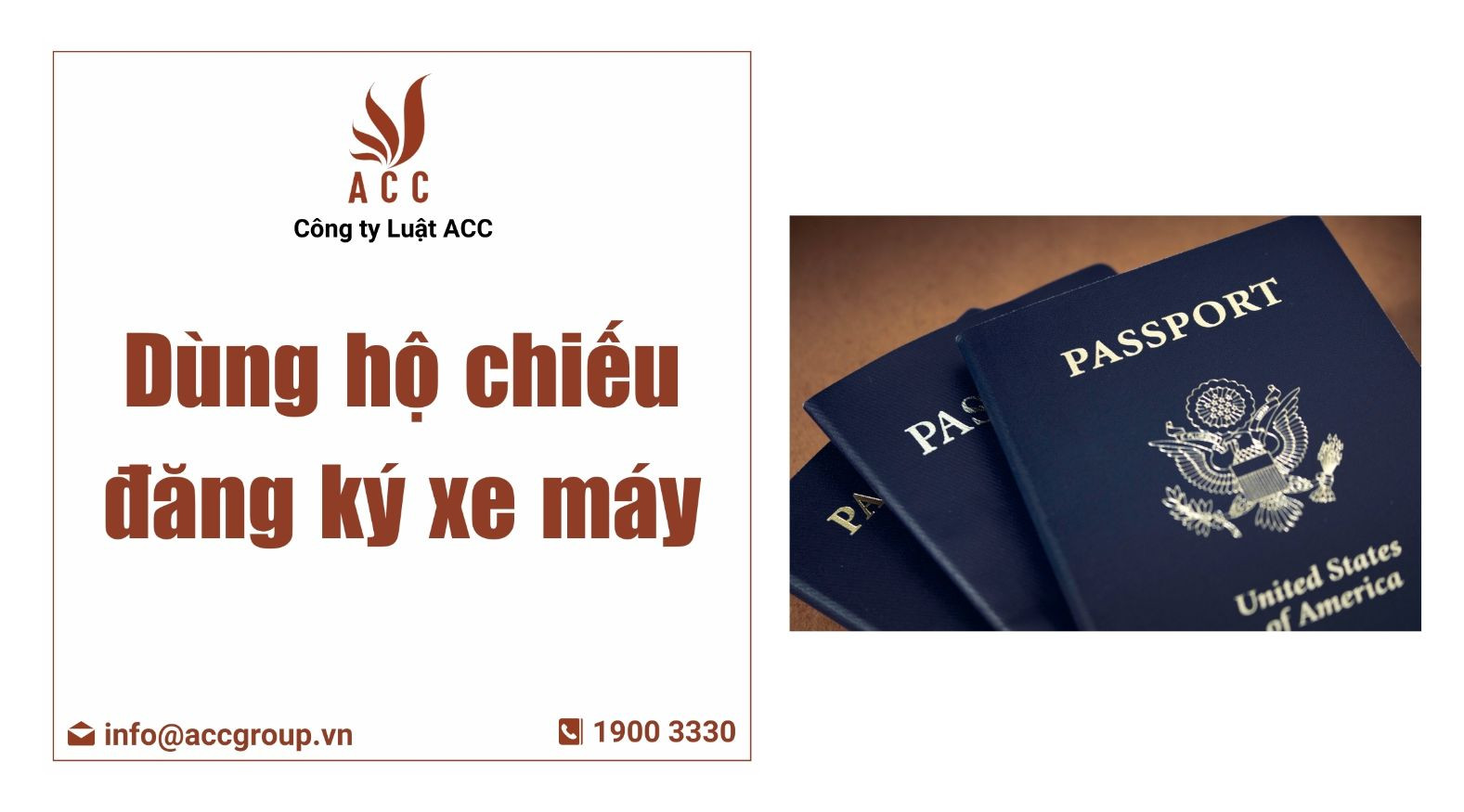 Dùng hộ chiếu đăng ký xe máy