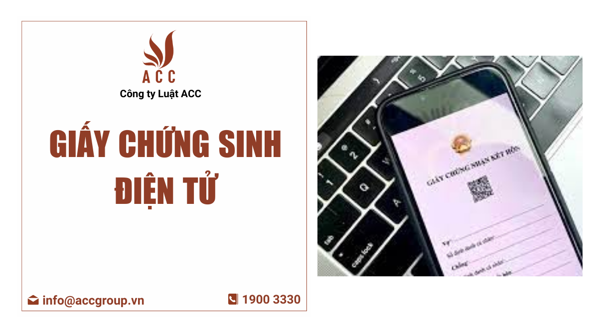 Giấy chứng sinh điện tử