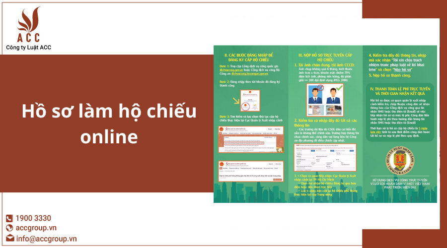 Hồ sơ làm hộ chiếu online