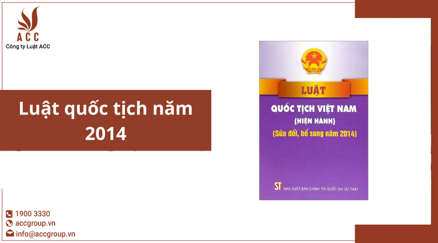 Luật quốc tịch năm 2014