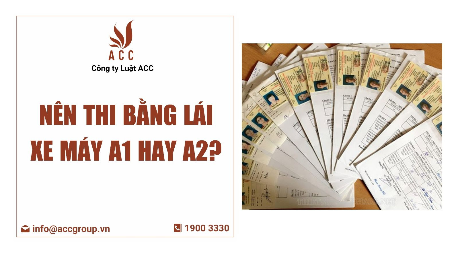 Nên thi bằng lái xe máy A1 hay A2?