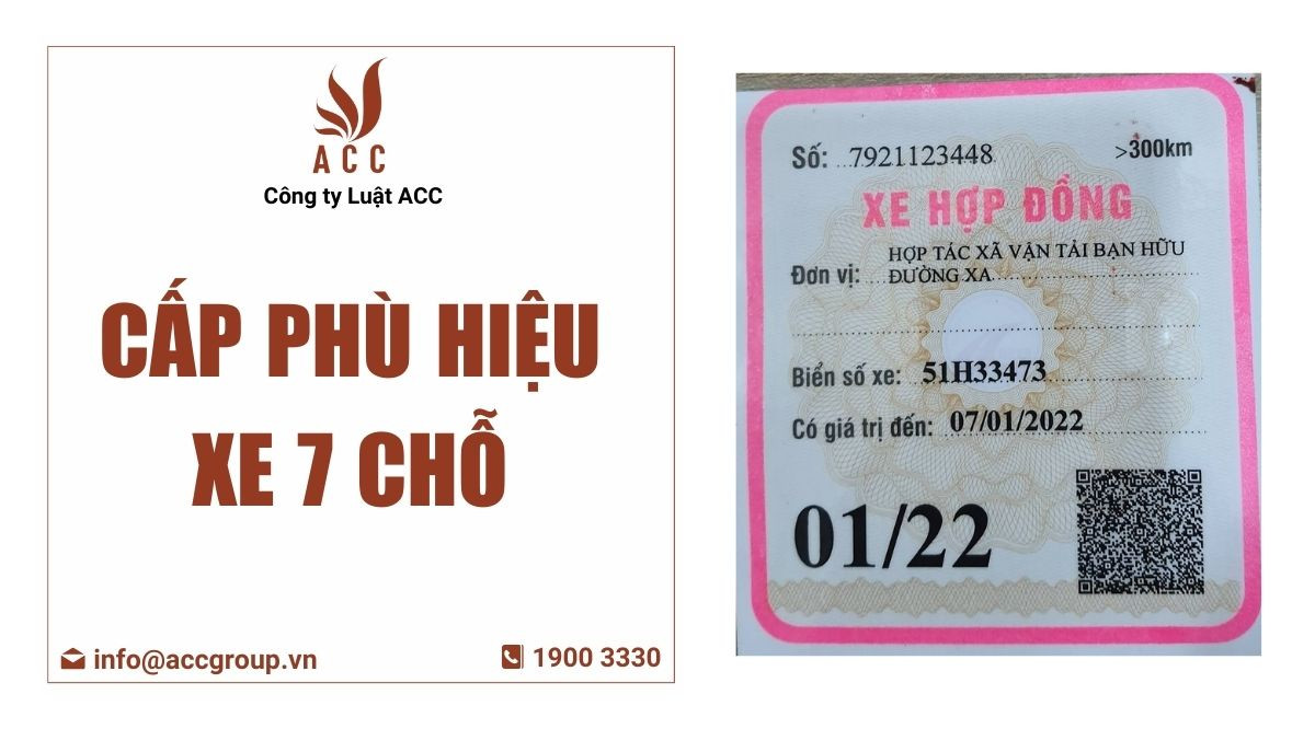 phù hiệu xe 7 chỗ 