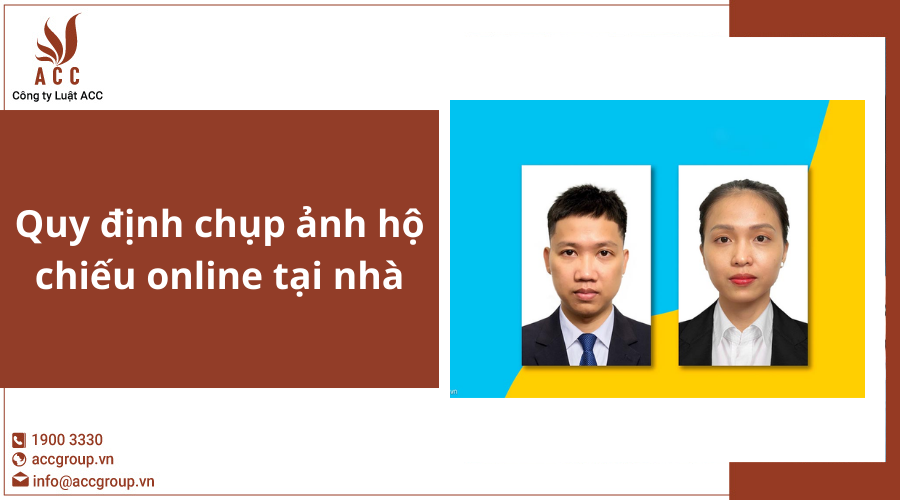 Quy định chụp ảnh hộ chiếu online tại nhà