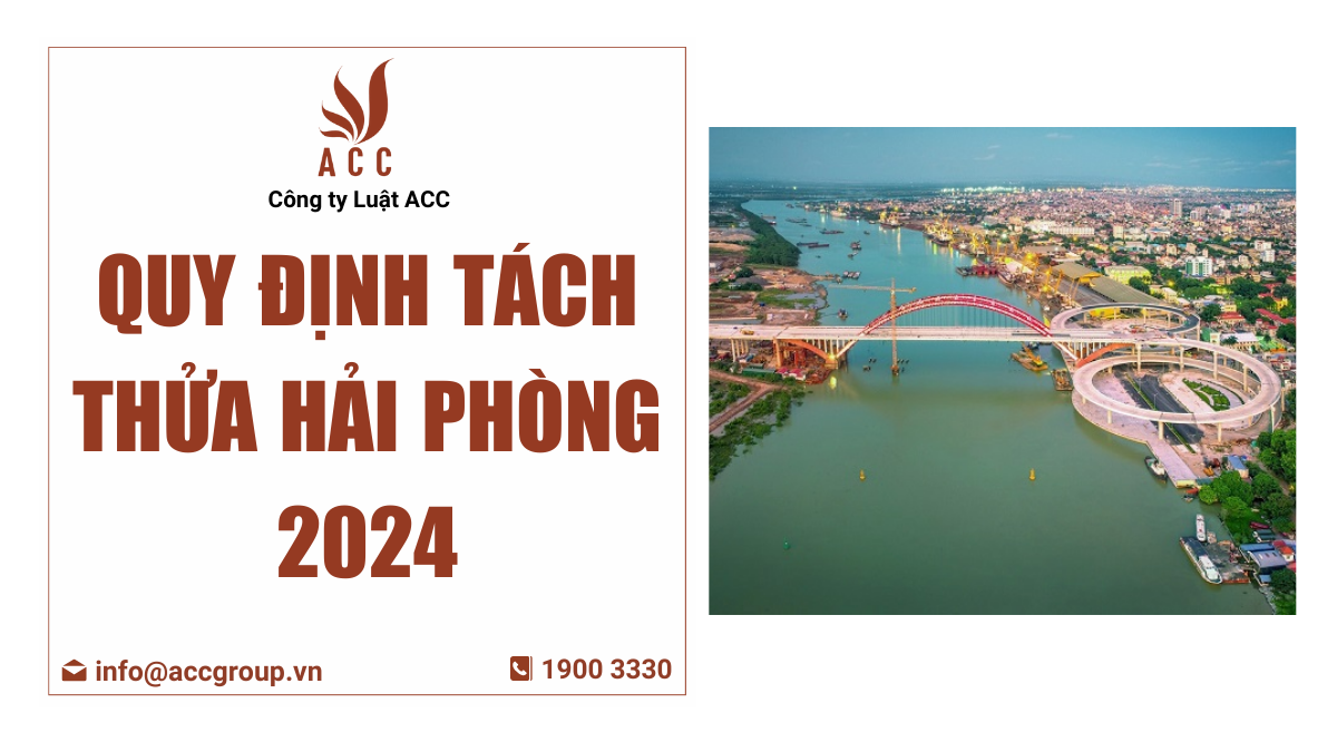 Quy định tách thửa Hải Phòng 2024