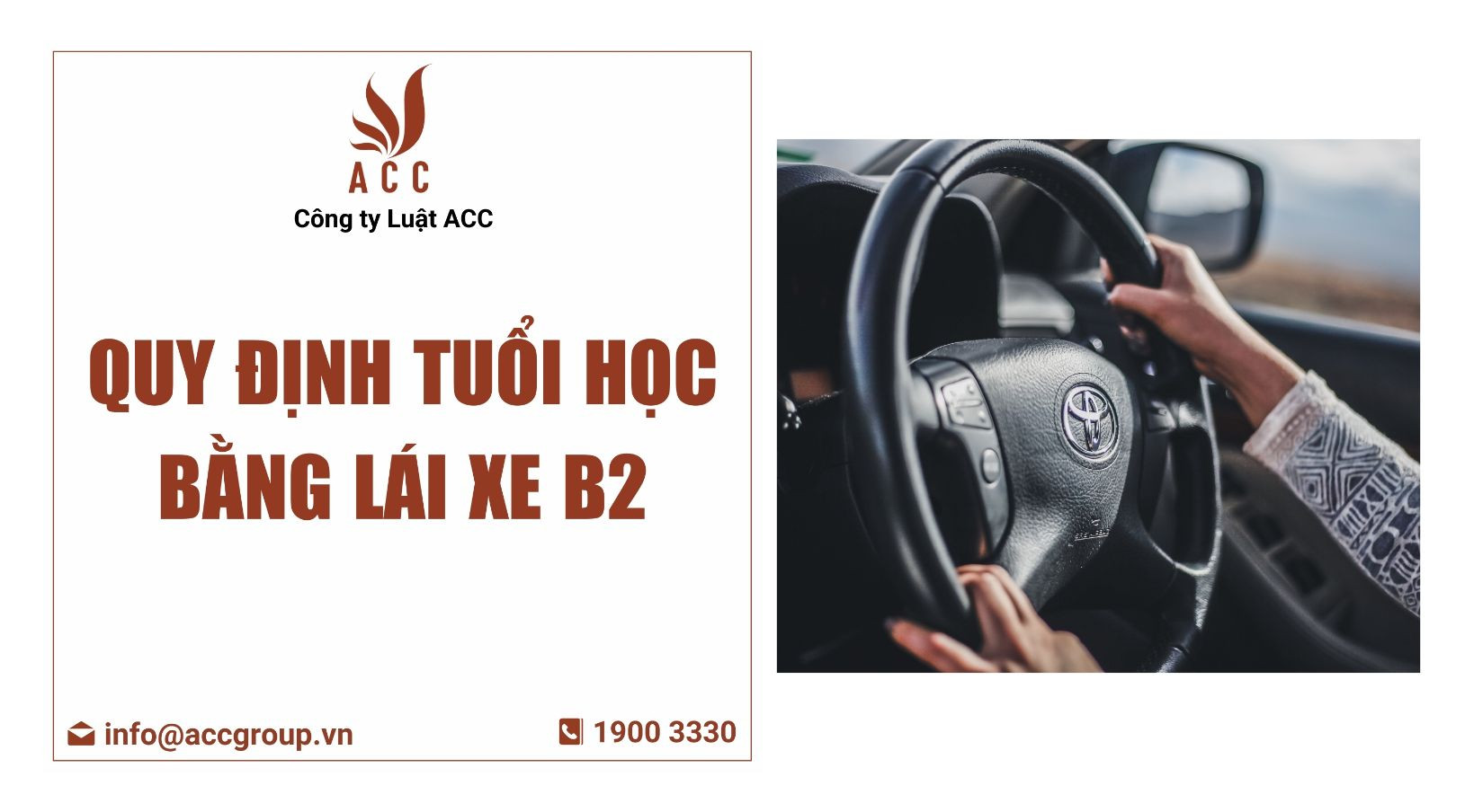 Quy định tuổi học bằng lái xe B2