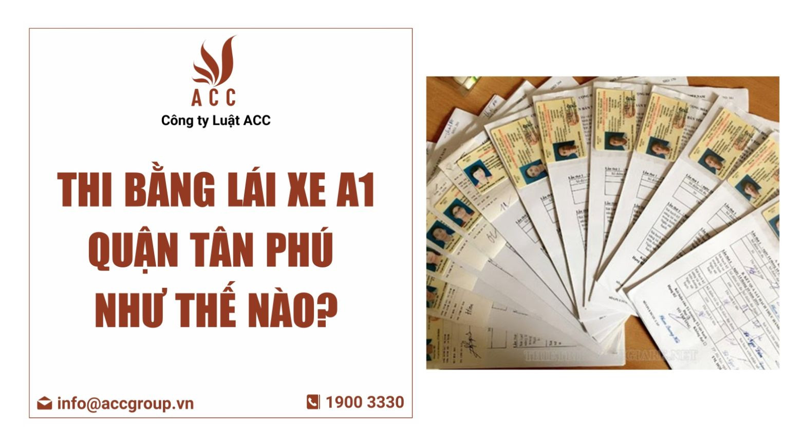 thi bằng lái xe a1 quận tân phú