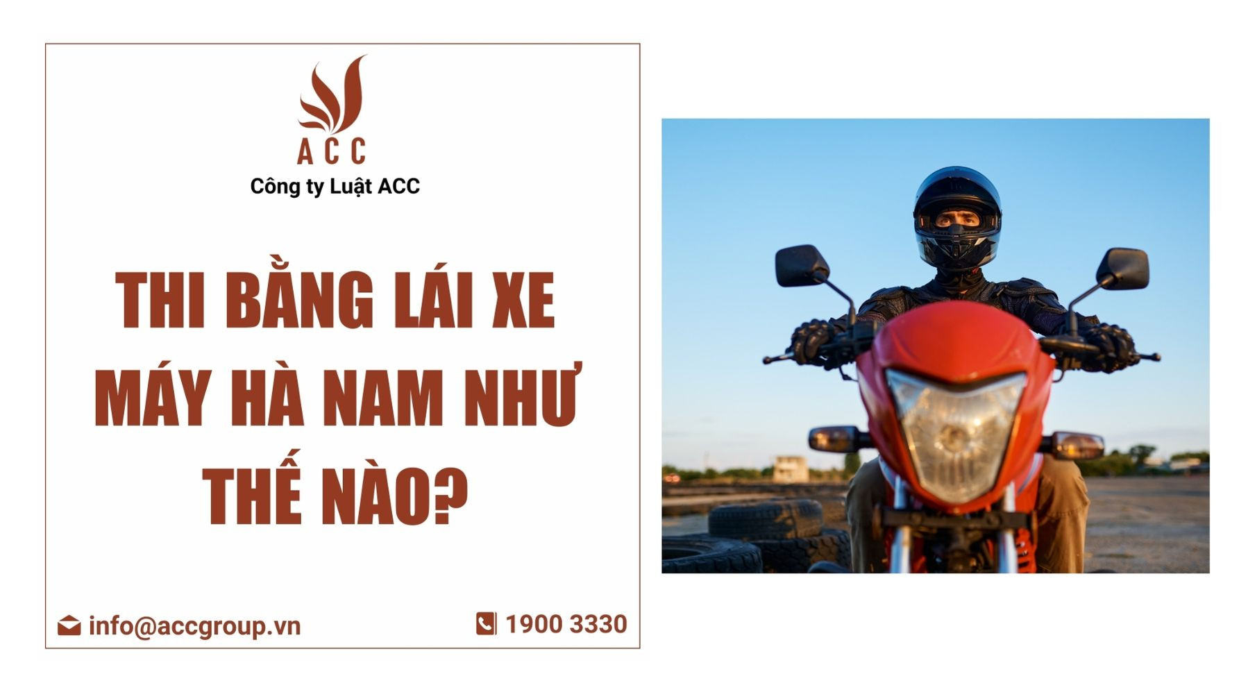 Thi bằng lái xe máy Hà Nam như thế nào