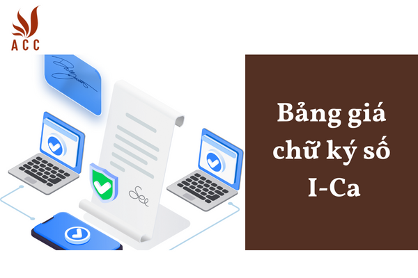 Bảng giá chữ ký số I-Ca