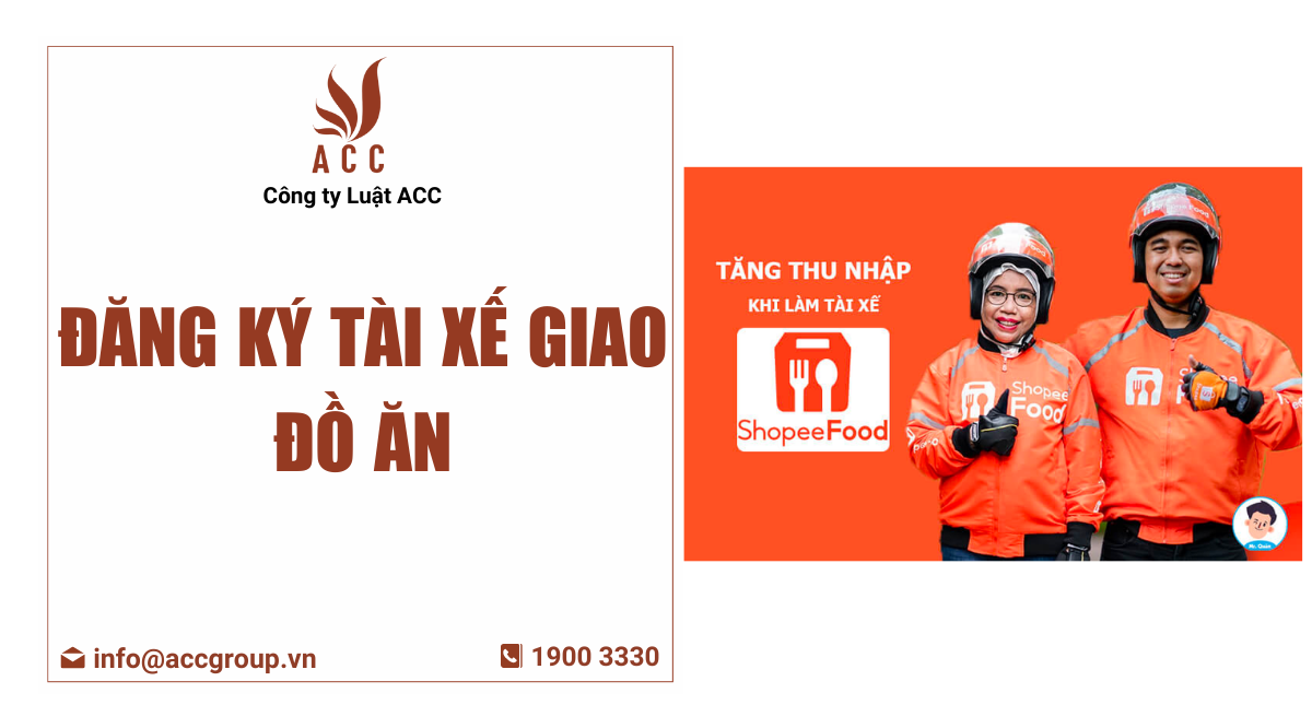 Đăng ký tài xế giao đồ ăn