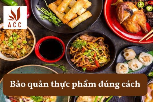 Bảo quản thực phẩm đúng cách