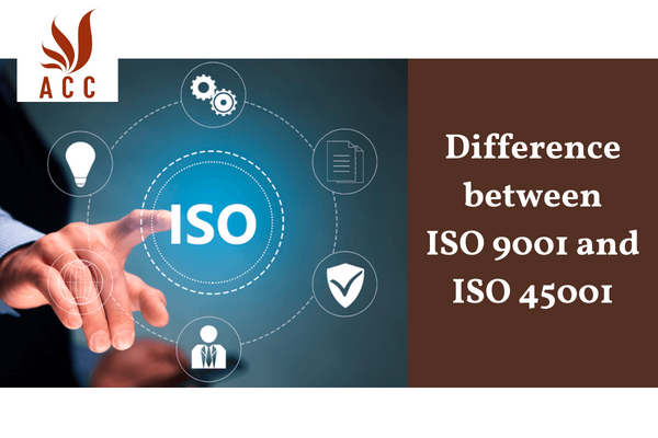 Difference between ISO 9001 and ISO 45001