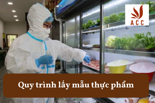 Quy trình lấy mẫu thực phẩm