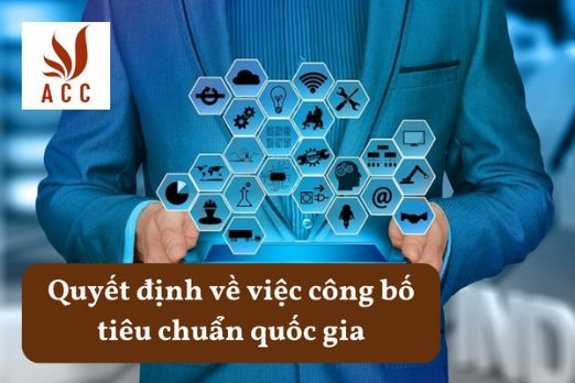Quyết định về việc công bố tiêu chuẩn quốc gia