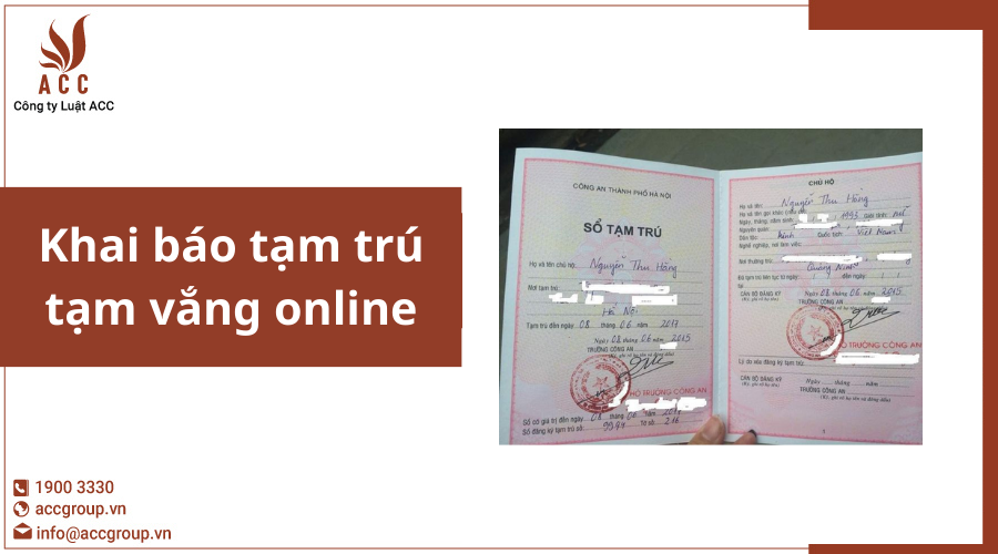 Xin giấy tạm trú tạm vắng ở đâu